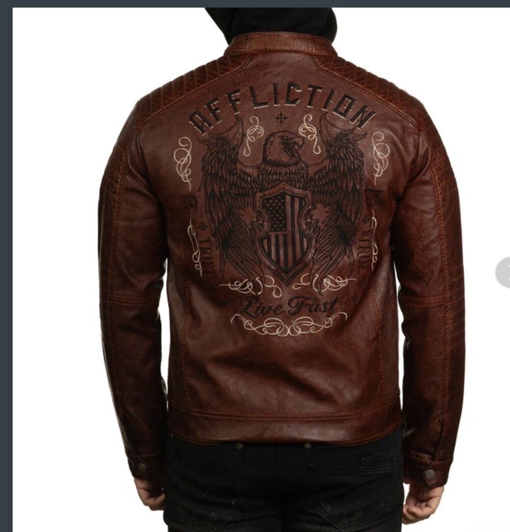 Affliction Men’s Jackets Code Of Honor NWT Size XL